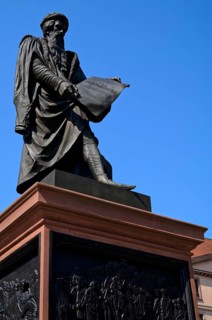 Monument, Sculpture, Johannes Gutenberg, Place Gutenberg, Grande Île, Strasbourg, Strasbourg, Old
