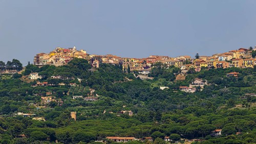 Holiday homes near Madonna delle Grazie, above the village of Capoliveri, Elba Island, Tuscan