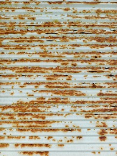 Close-up of a rusty metal surface with clear brown lines Lower Austria Austria