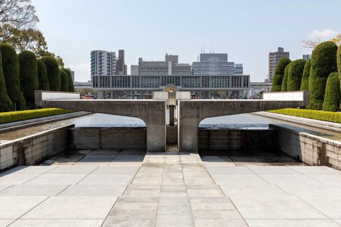 Flame of Peace, landmark, UNESCO World Heritage Site, peace memorial and memorial to the victims of