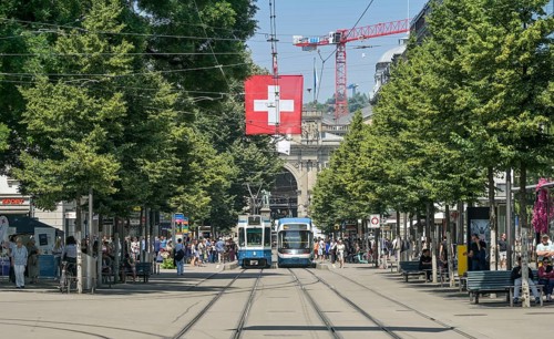 Bahnhofstrasse, Zurich, Switzerland
