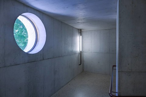 Staircase, new building, National Museum, Museumstrasse, Zurich, Switzerland