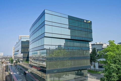 EY, Platform office building, Maag site on the Prime Tower high-rise, Hardstrasse, Zurich,