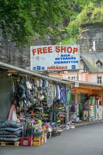 Shop, Border Market, Hrensko, Czech Republic