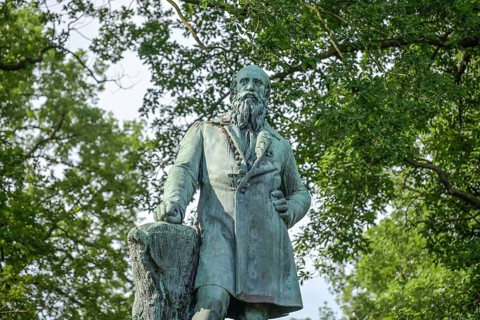 Monument to Friedrich Ludwig Jahn, Volkspark Hasenheide, Neukölln, Berlin, Germany