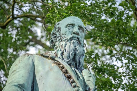 Monument to Friedrich Ludwig Jahn, Volkspark Hasenheide, Neukölln, Berlin, Germany