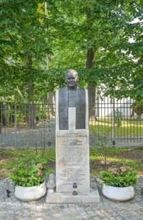 Monument to Pope John Paul II, Apostolic Nunciature, Vatican Embassy, Lilienthalstraße, Neukölln,
