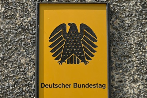 Shield, Eagle, German Bundestag, Mitte, Berlin, Germany