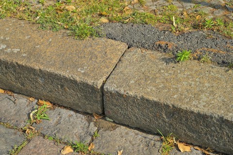 High kerb, Berlin, Germany