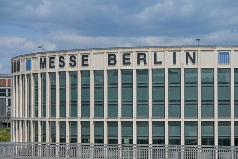 Messe Berlin, South Entrance, Jaffestraße, Westend, Charlottenburg, Berlin, Germany