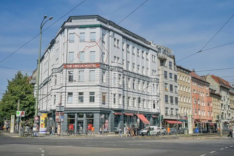 The Circus Hostel, old building, Rosenthaler Platz, Mitte, Berlin, Germany