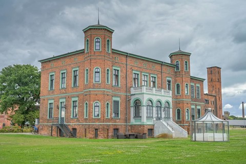 Old Villa, Elbe Resort Alte Ölmühle, Wittenberge, district of Prignitz, Brandenburg, Germany