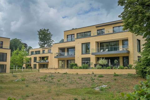 New build, residential building, Residence Petzinsee, Brandenburg, Germany