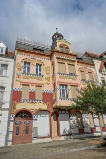 Haus Der Vier Jahreszeiten, Johannes-Runge-Straße, Wittenberge, district of Prignitz, Brandenburg,