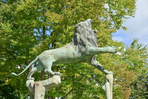 Bavarian Lion, Bayerischer Platz, Schöneberg, Berlin, Germany