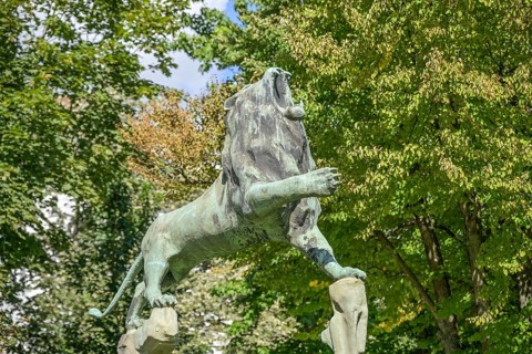 Bavarian Lion, Bayerischer Platz, Schöneberg, Berlin, Germany