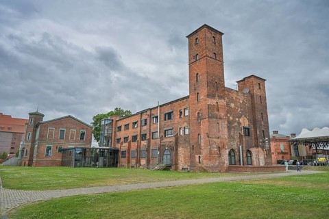 Old oil mill, Wittenberge, district of Prignitz, Brandenburg, Germany