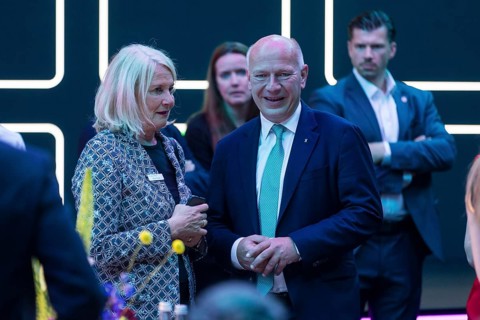 Kai Wegner (Governing Mayor of Berlin, CDU) at the opening gala of the IFA consumer electronics