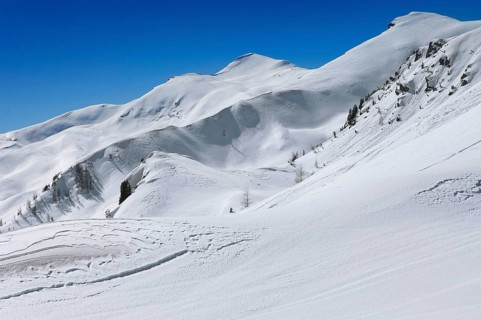 Alpe Tognola ski area, San Martino di Castrozza, Trentino, South Tyrol, Italy