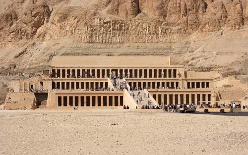 The Mortuary Temple of Hatshepsut in Egypt