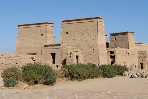 Ancient Temple of Philae in Egypt (Africa)