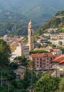 Scenery around Moneglia, a comune (municipality) in the Metropolitan City of Genoa in the Italian