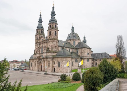 Fulda Cathedral in Fulda, a city in Hesse, Germany