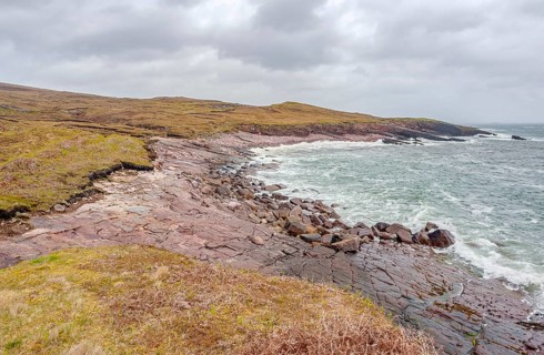 Coastal scenery in Connemara, a region in ireland
