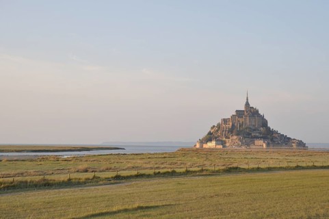 Mont Saint Michel, the Couesnon and salt marshes