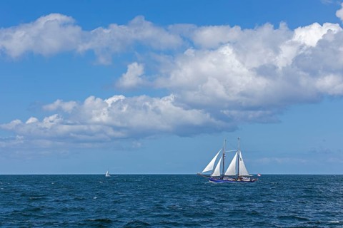 Sailing ship Oban, Hanse-Sail, Ostee near Warnemünde, Rostock, Mecklenburg-Vorpommern, Germany