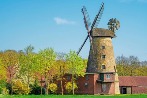 Windmill Overstädt Petershagen Germany