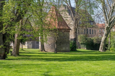 Am Turm im palace gardens Stadthagen Germany