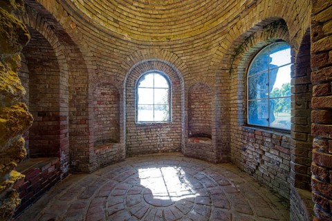 Stone Island, interior view, Wörlitz Park, Wörlitz Gardens, Garden Kingdom of Dessau-Wörlitz,