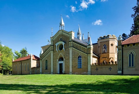 Gothic House, Wörlitz Park, Wörlitz Gardens, Garden Kingdom of Dessau-Wörlitz, UNESCO World