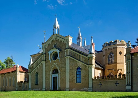 Gothic House, Wörlitz Park, Wörlitz Gardens, Garden Kingdom of Dessau-Wörlitz, UNESCO World