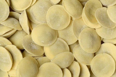Anolini, filled dumplings, pasta variety from Italy, Anolini piacentini