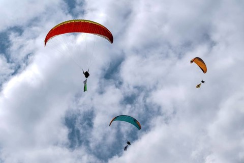 Paraglider, Interlaken, Switzerland