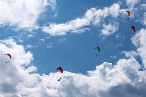 Paraglider, Interlaken, Switzerland