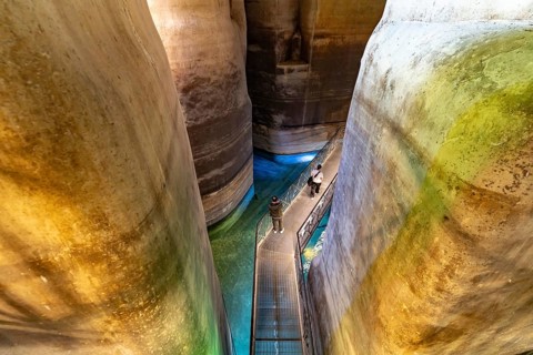 The Palombaro Lungo underground cistern in Matera, Basilicata, Italy