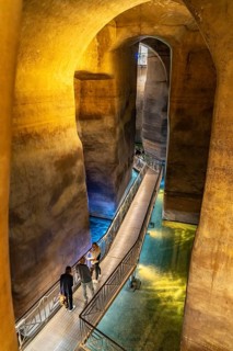 The Palombaro Lungo underground cistern in Matera, Basilicata, Italy