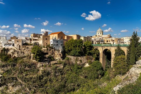 The San Marco Gorge in Massafra, Apulia, Italy