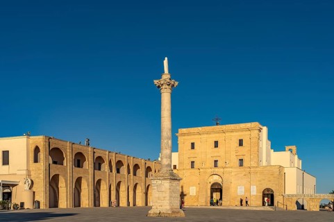The Basilica of Santa Maria de Finibus Terrae in Santa Maria di Leuca, Apulia, Italy