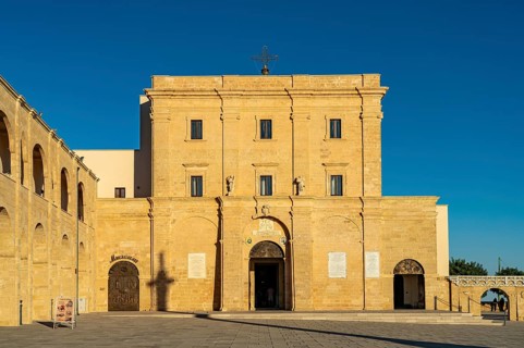 The Basilica of Santa Maria de Finibus Terrae in Santa Maria di Leuca, Apulia, Italy