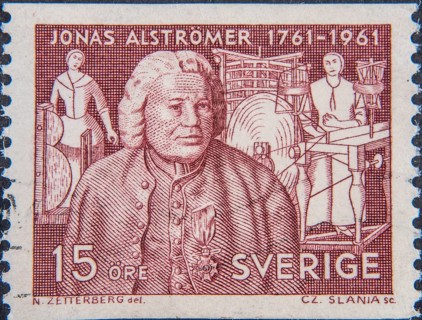 Jonas Alströmer, (1685, 1761) was one of the leading figures of the Industrial Revolution in Sweden
