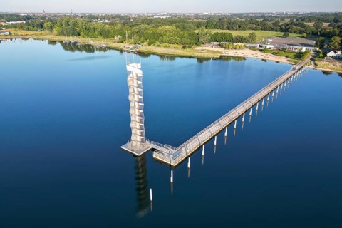 Default26 metre high gauge tower, Bitterfeld, Saxony-Anhalt, recreation, holiday, sailing,