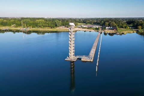 Default26 metre high gauge tower, Bitterfeld, Saxony-Anhalt, recreation, holiday, sailing,