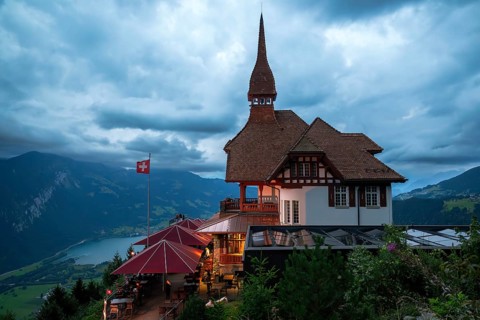 Restaurant Harder Kulm, Interlaken, Switzerland