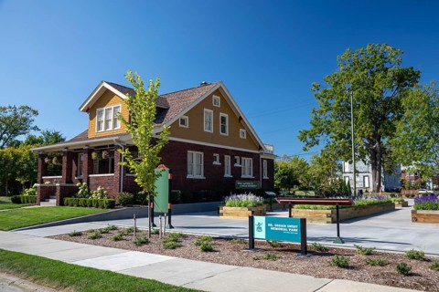 Detroit, Michigan, The Dr. Ossian Sweet home and memorial park. When Sweet moved his family into