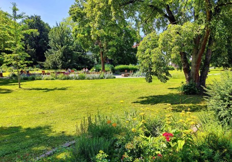 Spa garden, Bad Nauheim, Hesse, Germany