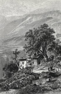 Vogelweidhof near Bolzano (Waidbruck), South Tyrol, Italy, home of Walter von der Vogelweide,